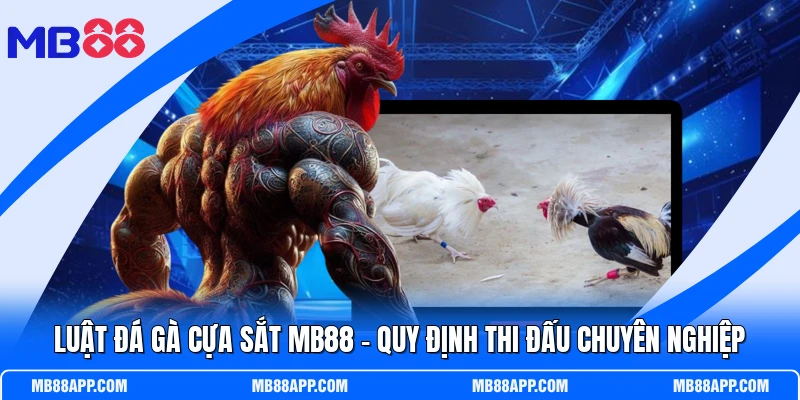 Luật Đá Gà Cựa Sắt MB88