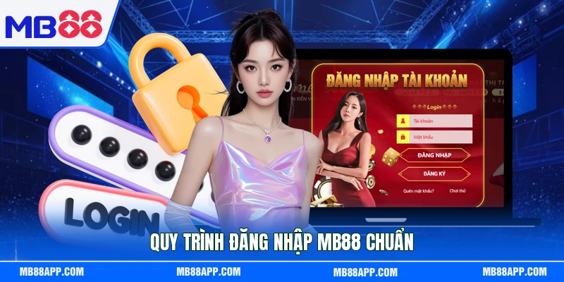 Quy trình đăng nhập MB88 chuẩn